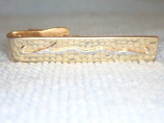 Vintage 1970s Tie Bar Polyester Knitting Needle R… - image 1