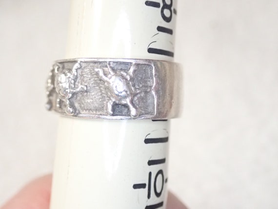 Silver Turtle Rings for Man Silver Turtle Ring Men Signet