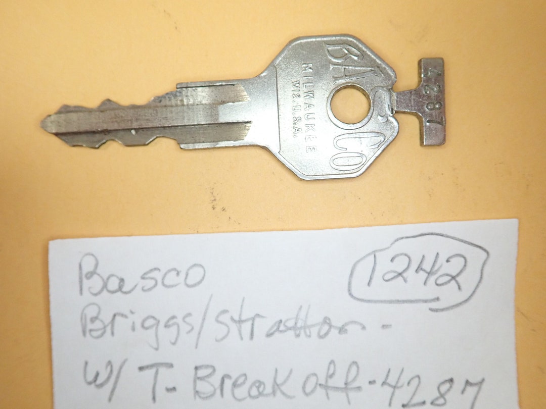 Basco GM Motors 1934-35 with T-Break-Off 4287 Key Briggs Stratton RARE ...