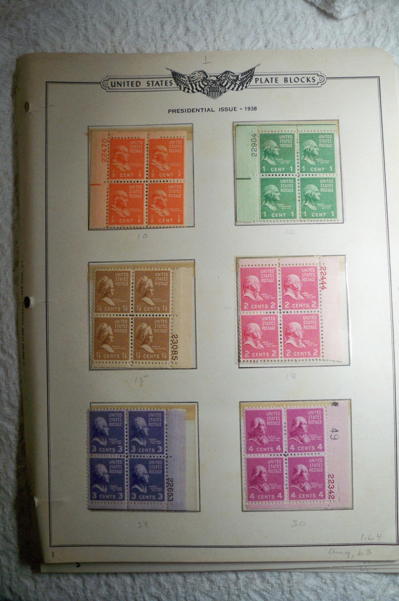 Scott #2198-2201 Stamp Collecting 22c (Booklet Singles Set of 4) 1986 Mint  NH