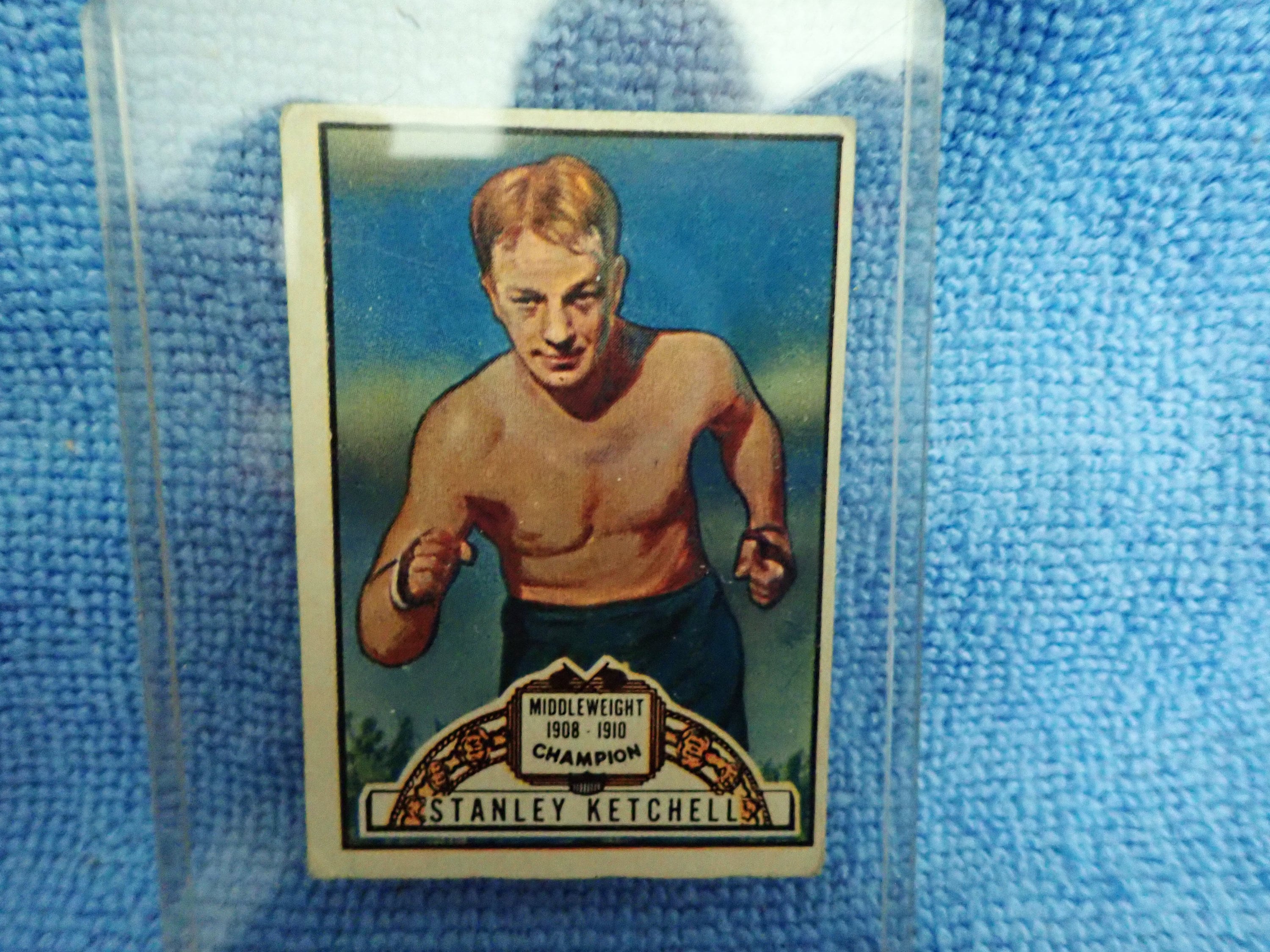 1951 Ring Side Boxing Card 96 Ezzard Charles Heavy Weight 