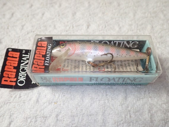 Rapala 7RT Floating Fishing Lure Complete With Original Box and Paper 2 3/4 Rainbow  Trout Color Used -  Canada