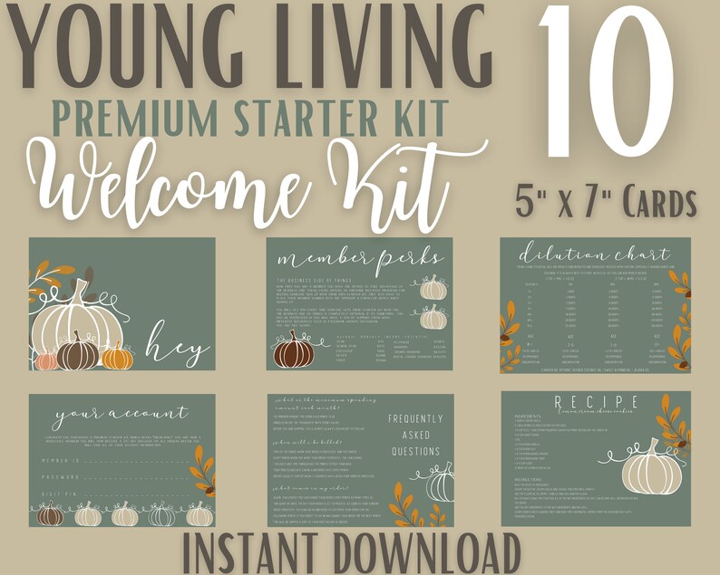 YOUNG LIVING New MEMBER Kit Autumn 10 5 x Etsy