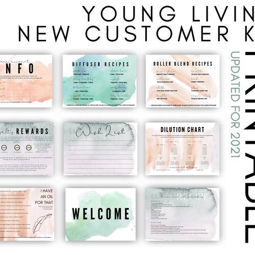 Essential Oil Member Kit Young Living PSK New Member Etsy