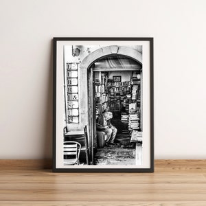 Tech versus Paper/Italian/Italy/Black and white art/Italian Street Photography/Photography/Prints/Urban/Architecture/Salerno/Naples