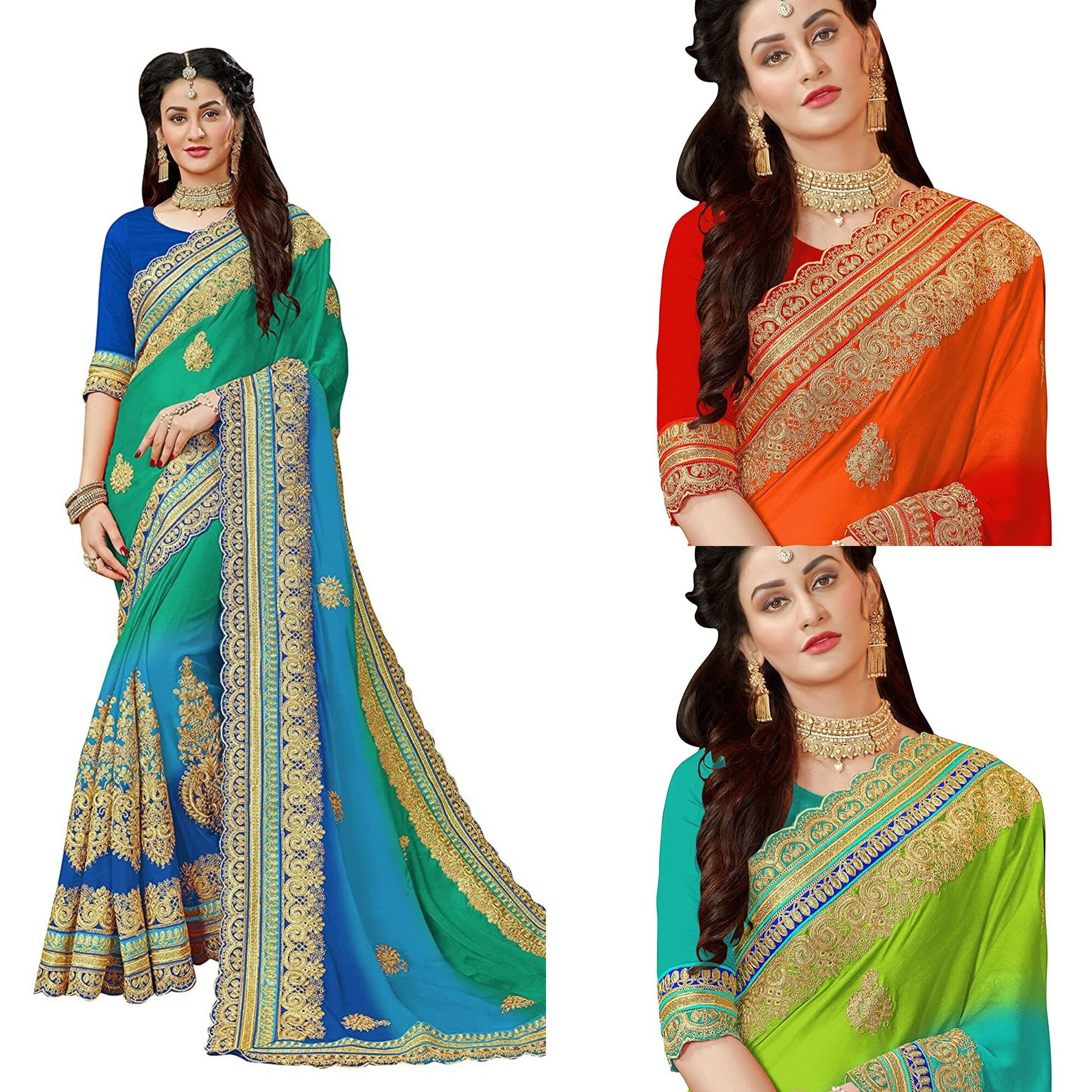 Snapdeal designer hotsell sarees party wear