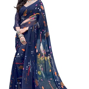 Saree With Stitched Blouse in Usa Etsy Norway