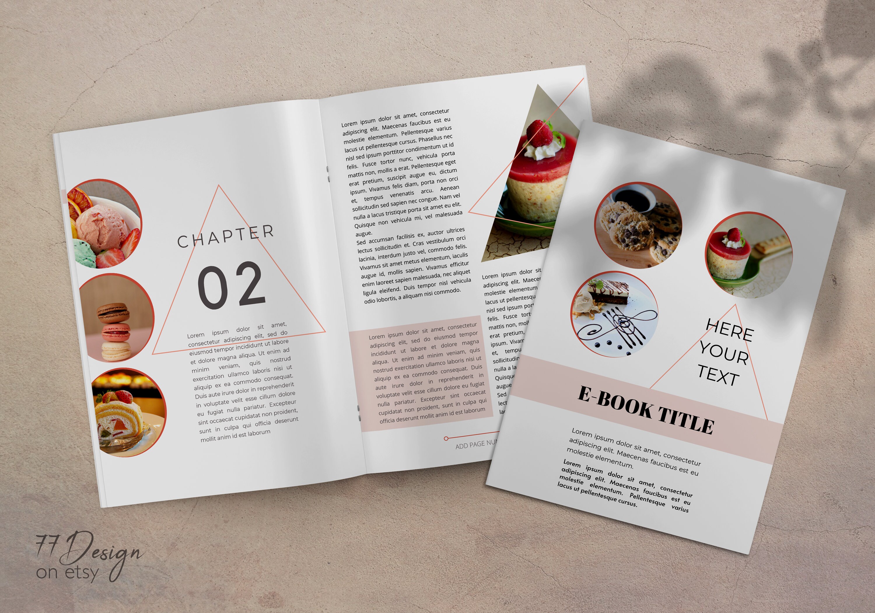 RECIPE BOOK TEMPLATE Canva Canva Template Ebook Template Etsy recipe-canva-template-e-book-recipe-template-recipe-etsy-espa-a