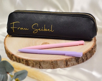 Personalized pencil case name | Farewell gift teacher | School Enrollment Gift | pencil case | Case | Gift teacher | Pen case