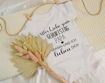 Personalized baby bodysuit | Pregnancy announcement | Gift Father's Day | Mother's Day gift | Birth gift | Baby gift