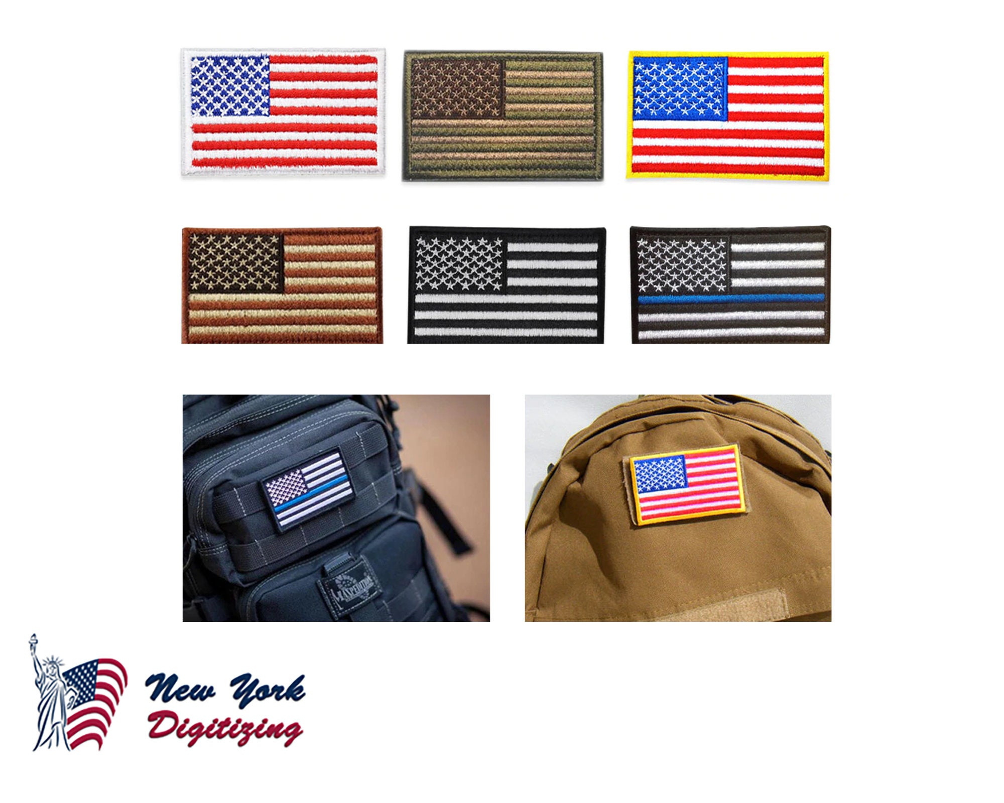 Custom Embroidered Patches Custom Name Patches Custom Etsy