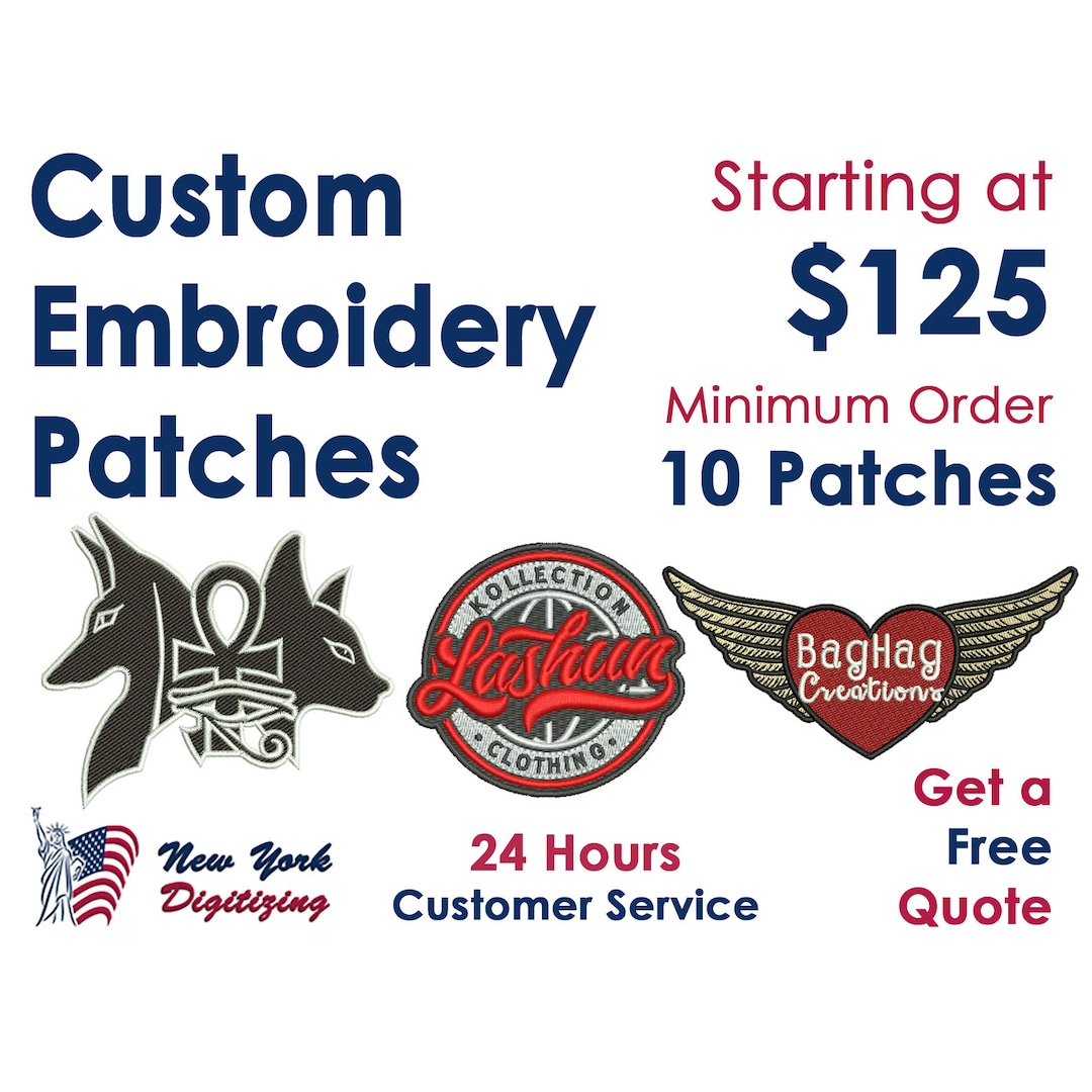 Custom Embroidery Patches, Logo Patches, Embroidered Patches for Jackets, Best Sewon Patches