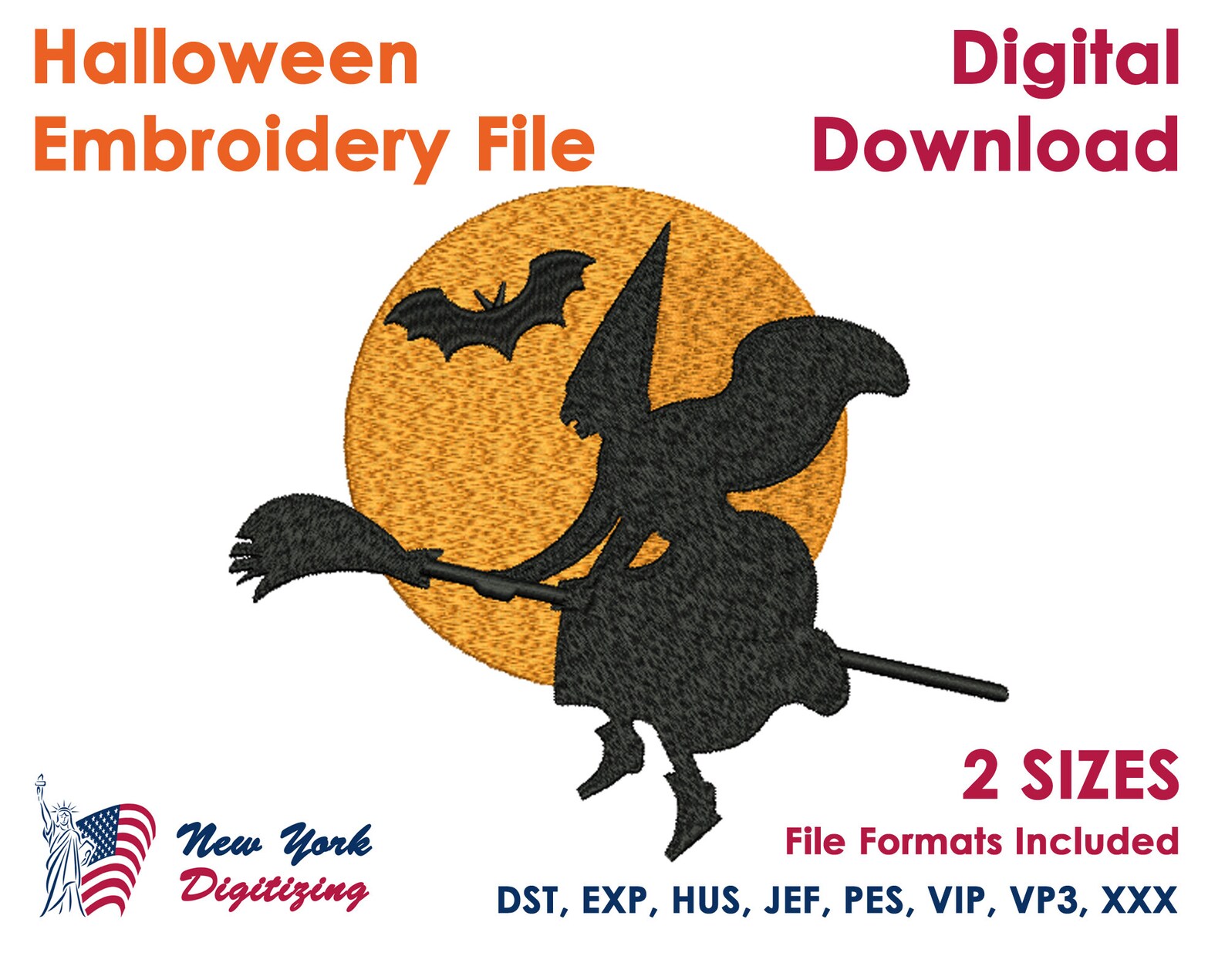 Halloween Embroidery Designs Embroidery Patterns Machine - Etsy