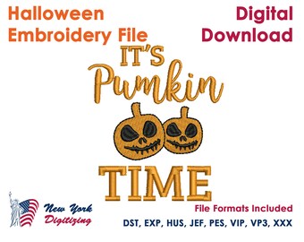 It's Pumpkin Time Embroidery Designs, Let's Get Smashed Embroidery Designs, Embroidery Patterns, Machine Embroidery Files, Digital Download