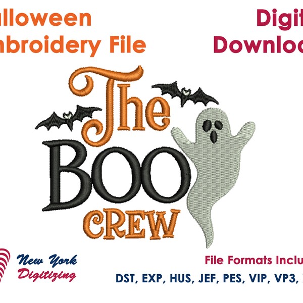 Boo Crew Embroidery Designs, Halloween Embroidery Designs, Embroidery Patterns, Machine Embroidery Files, Digital Downloads, Peek A Boo