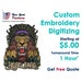 see more listings in the Embroidery Digitizing section