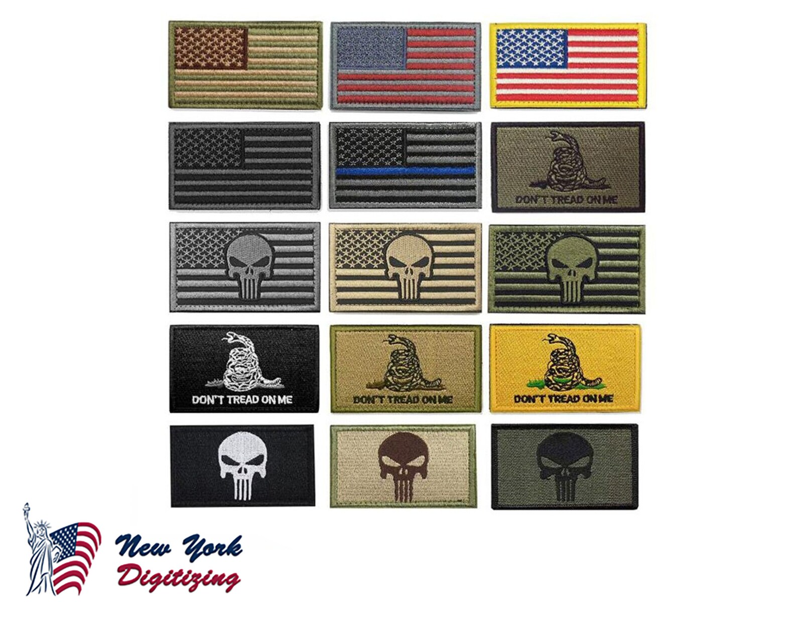 Custom Name Patches Custom Embroidered Patches Custom Etsy