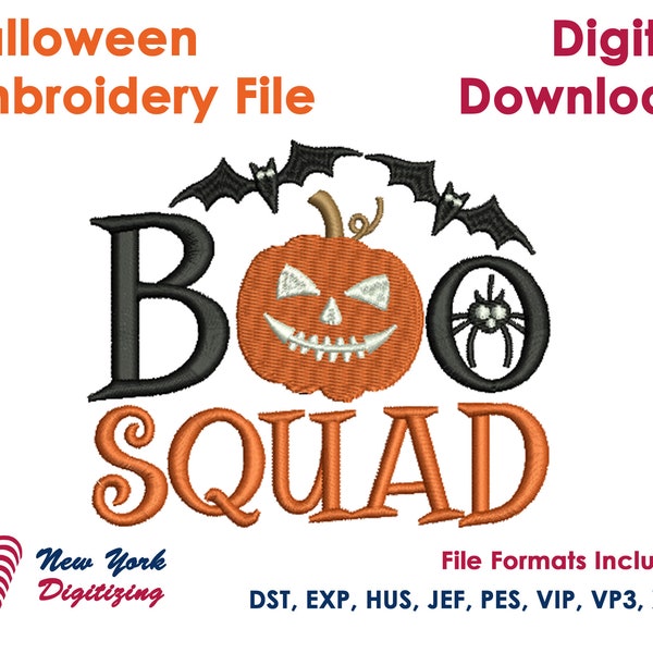 Boo Squad Embroidery Designs, Halloween Embroidery Designs, Embroidery Patterns, Machine Embroidery Files, Digital Downloads, Peek A Boo