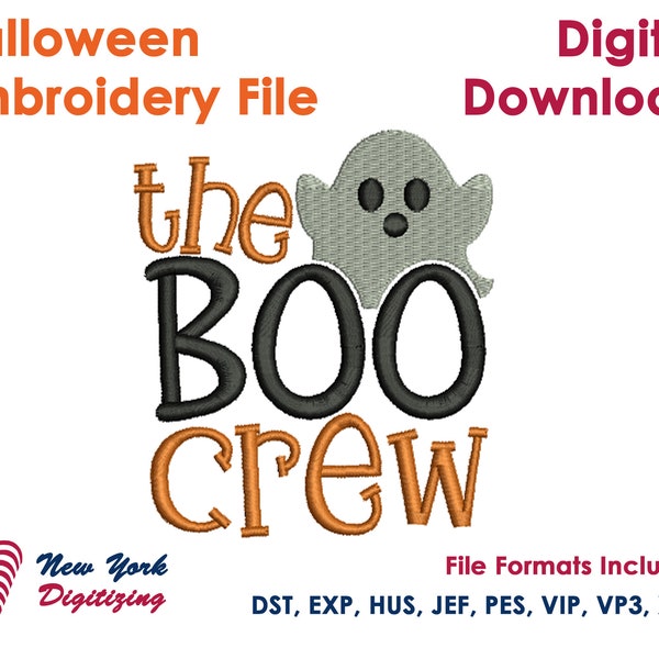 Boo Crew Embroidery Designs, Halloween Embroidery Designs, Embroidery Patterns, Machine Embroidery Files, Digital Downloads, Peek A Boo