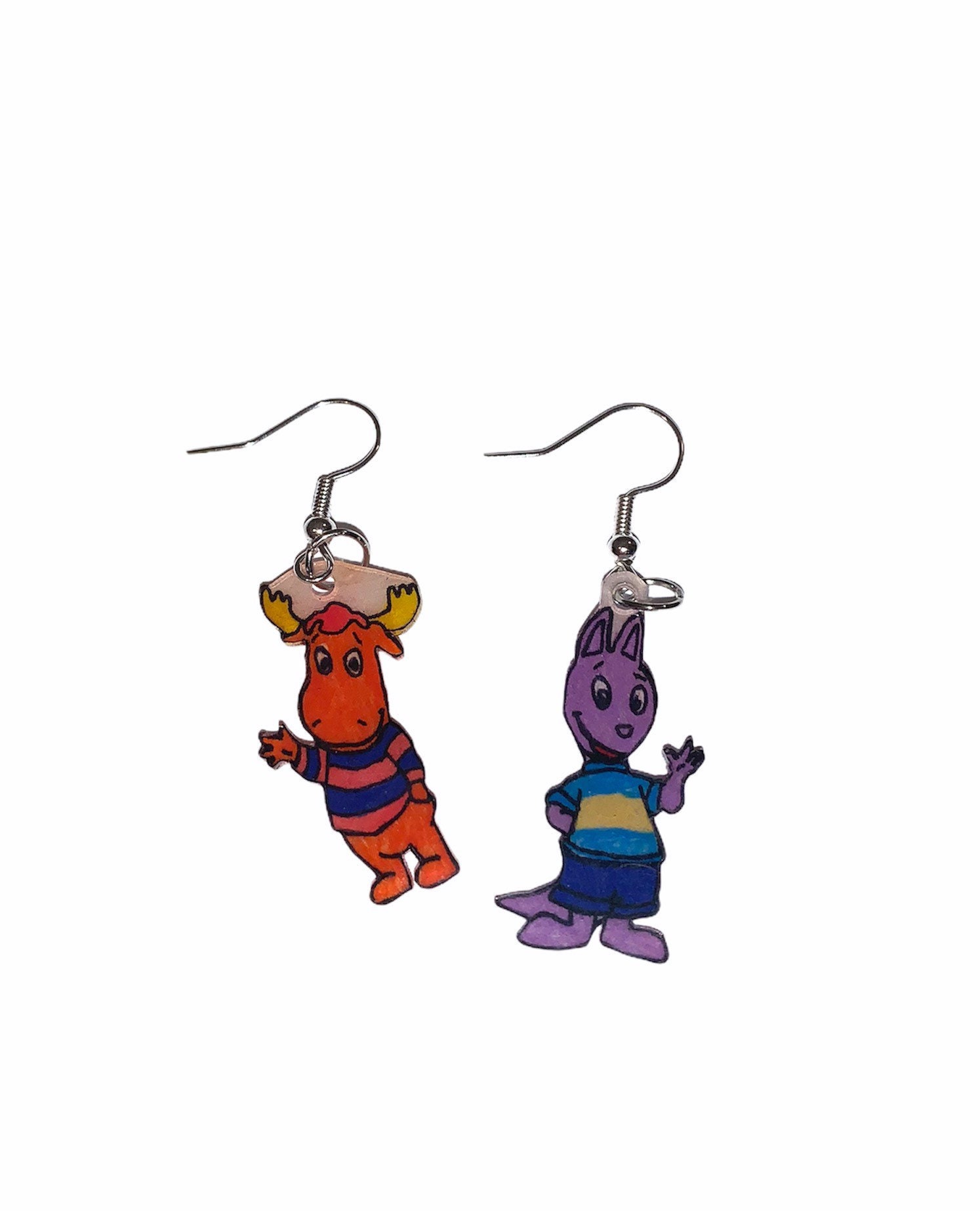 Character Earrings Etsy