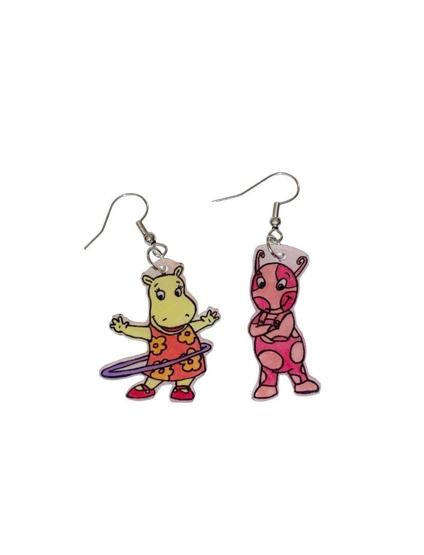 Character Earrings Etsy