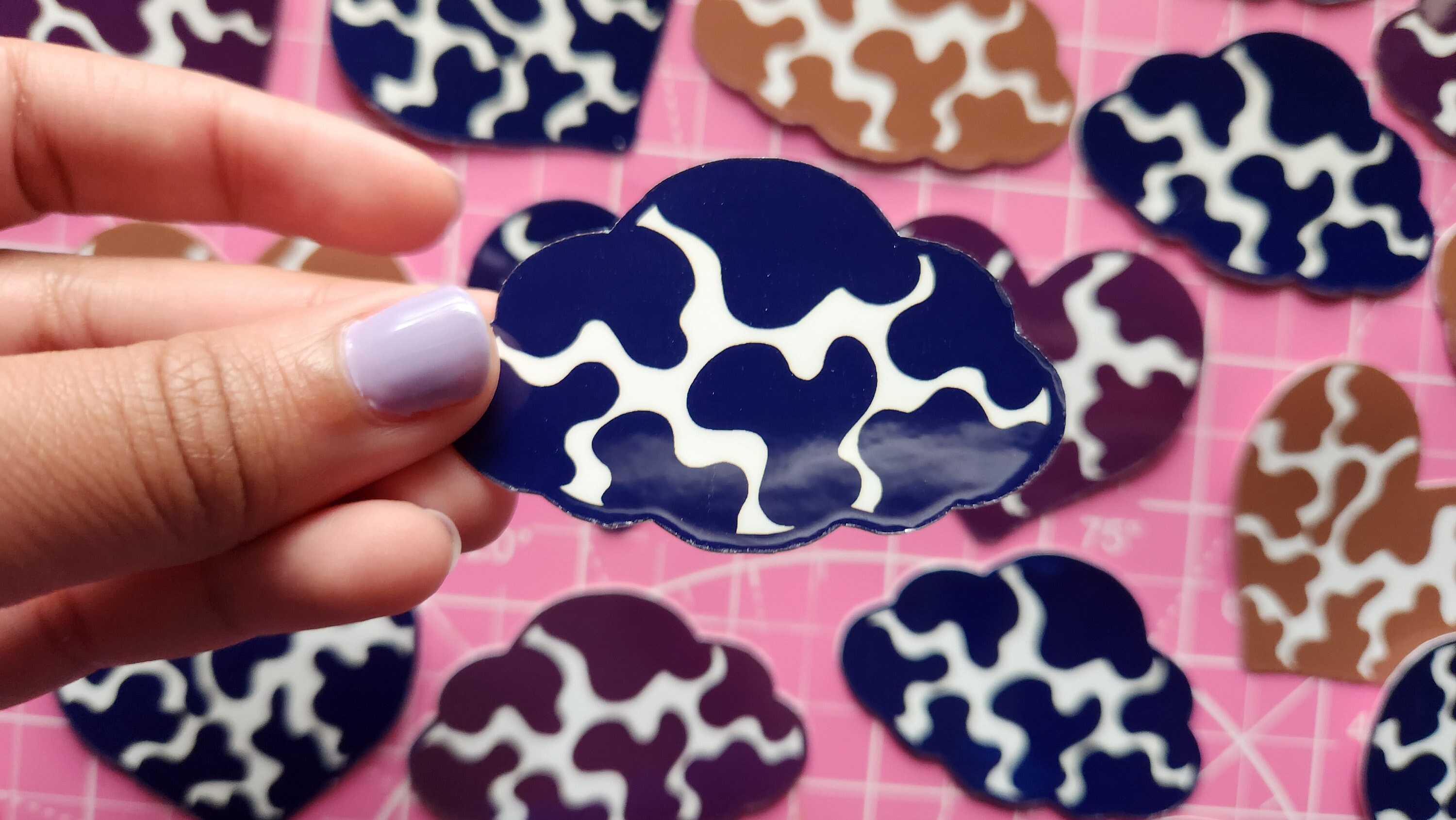 BIG Cow Print Stickers Natural Colors Heart Clouds Stars Waterproof big-cow-print-stickers-natural-colors-heart-clouds-stars-waterproof