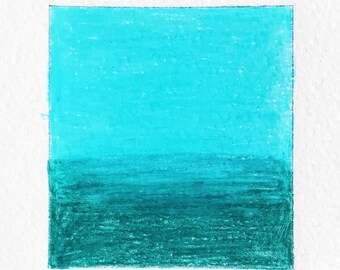 Dibujo pequeño original: Imaginando un campo puro