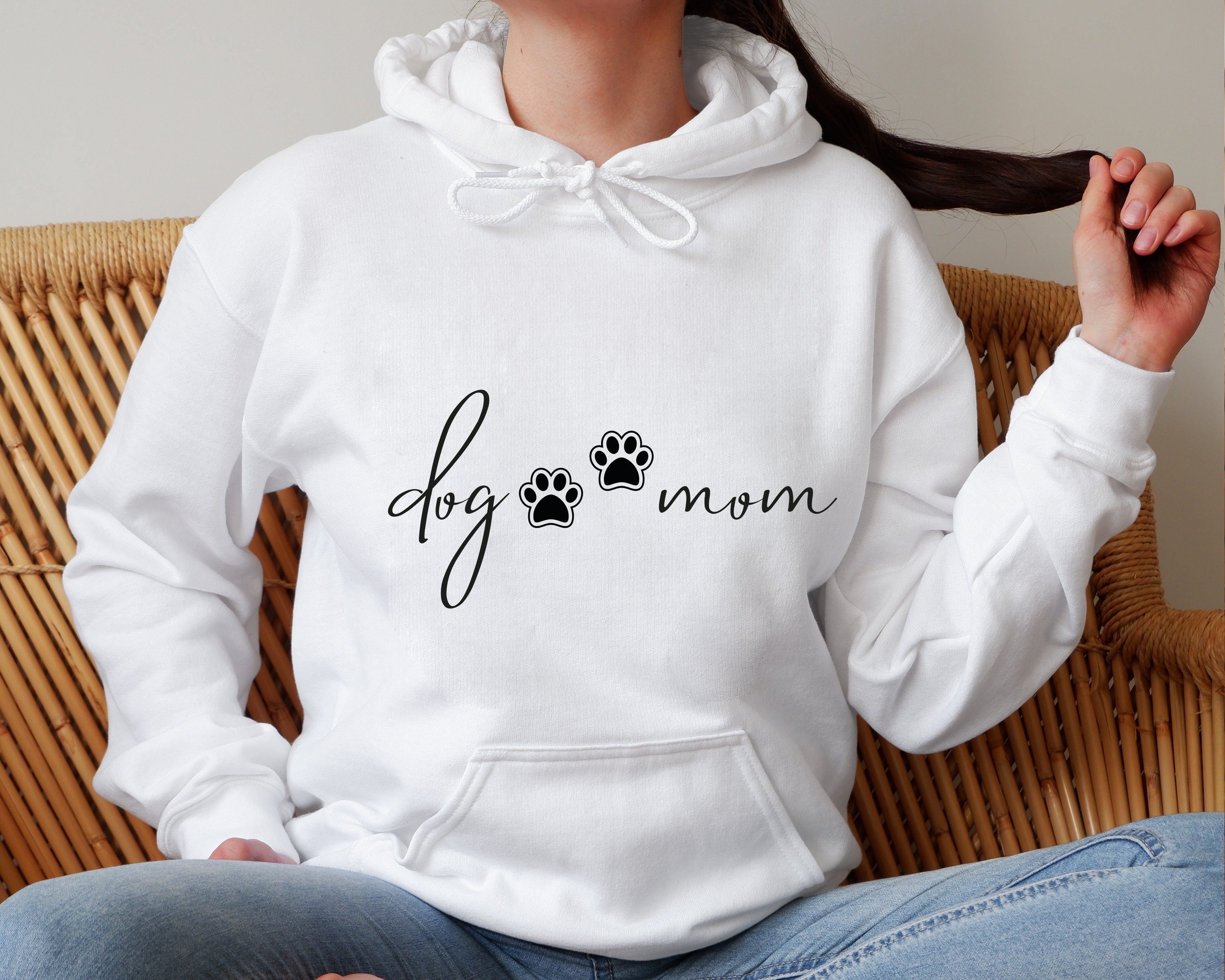 Dog Mom Hoodie Dog Mama Hoodie Fur Mom Hoodie Dog Mom Gift Etsy
