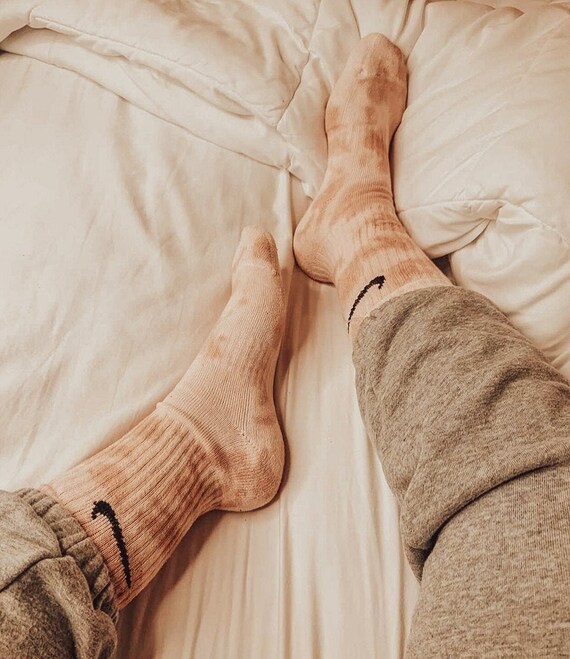 etsy nike tie dye socks