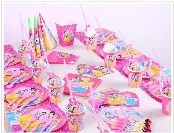 Disney Princess Party Sets Birthday Decorations Princess