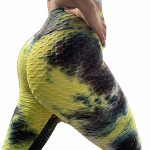 Butt Lifting Leggings Set for Women | Booty Shaping | TikTok Leggings | High Waist | Bubble Textured | Scrunch Butt Design | Anti Cellulite