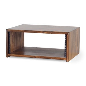 4U Studio Rack | 12" Depth | Solid Wood  | Customizable
