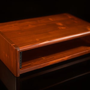 2U Studio Rack | 12&quot; Depth | Solid Wood  | Customizable