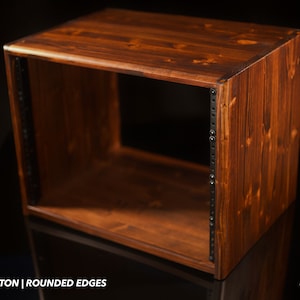7U Studio Rack | 15&quot; Depth | Solid Wood  | Customizable