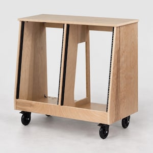 Dual Slanted 32U Rack Bay