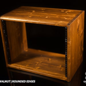 7U Studio Rack | 12&quot; Depth | Solid Wood  | Customizable