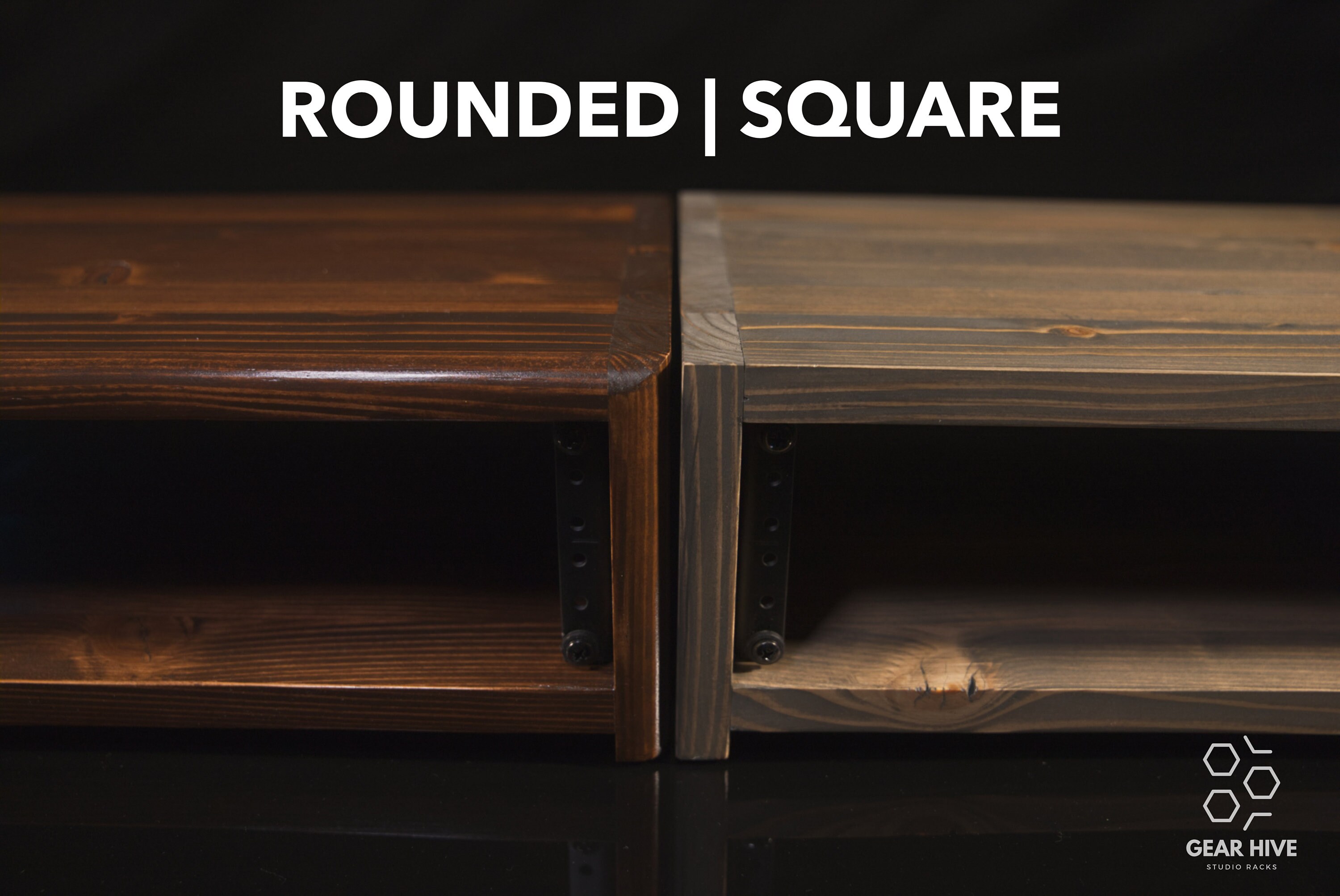 8U Studio Rack 15 Depth Solid Wood Customizable - Etsy