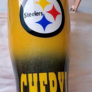 Personalized Pittsburgh Steelers Tumbler