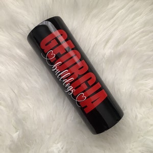 Personalized Georgia Bulldogs Tumbler