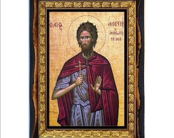 Alexius of Rome - Saint Alexis - Alexis of Rome - Alessio di Roma - Alexis de Rome - Alejo de Roma - Aleksy Wyznawca -Alexios the Man of God
