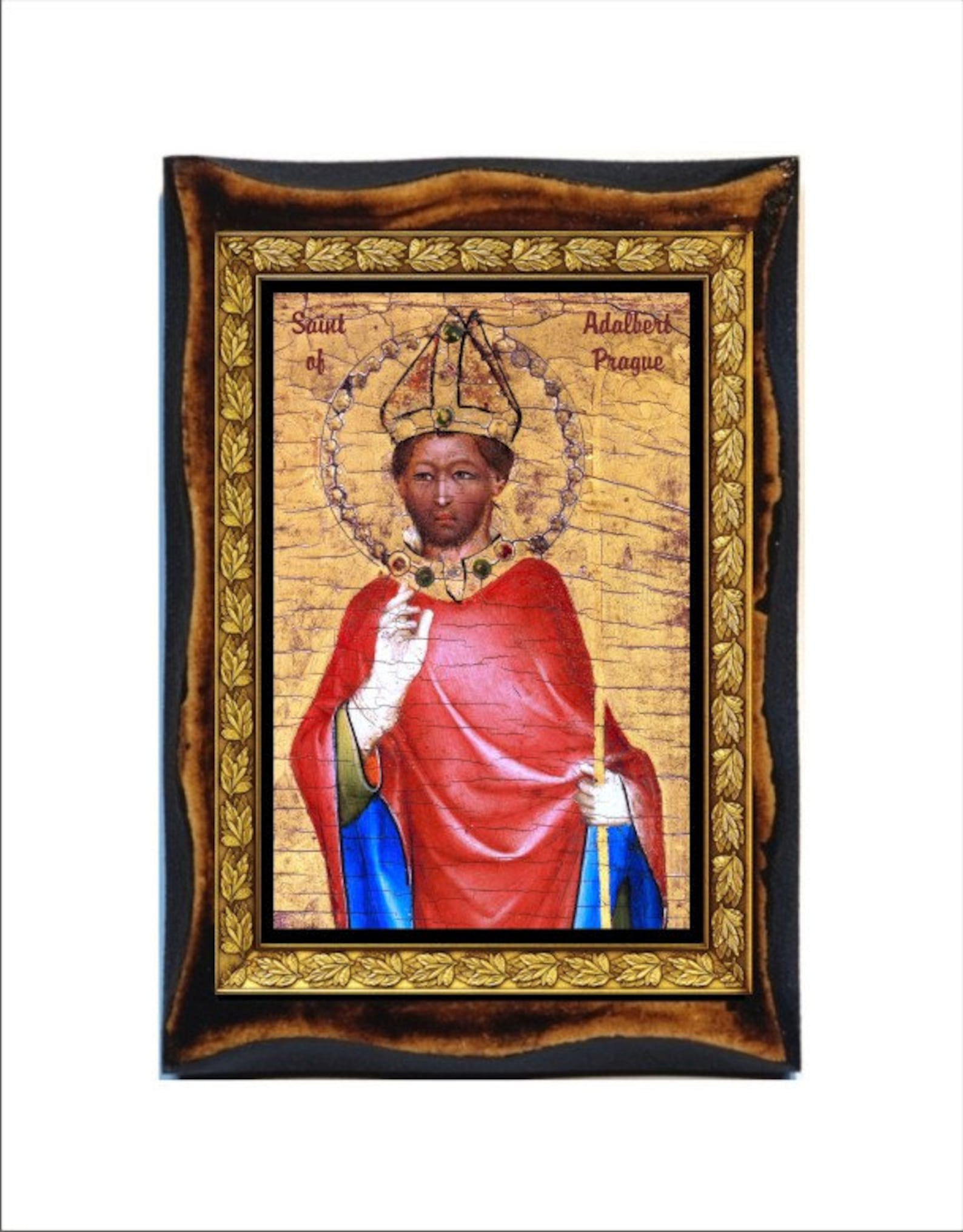 Saint Adalbert of Prague Adalberto di Praga Adalbert de Etsy