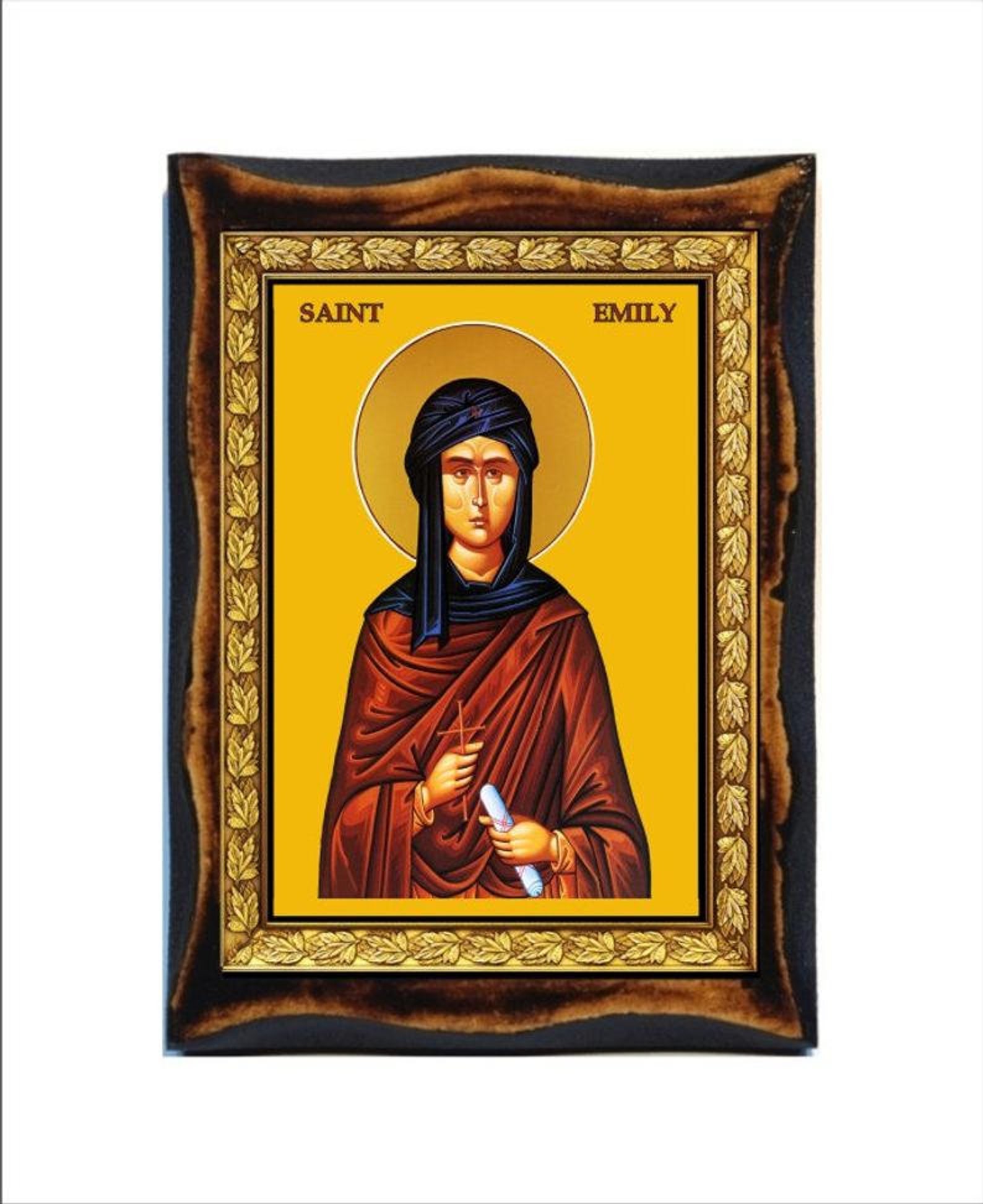 Saint Emily Saint Emmelia Santa Emilia Sainte Émilie Etsy