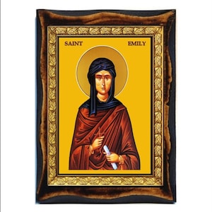 Saint Emily Saint Emmelia Santa Emilia Sainte Émilie Émilie Santa Emily