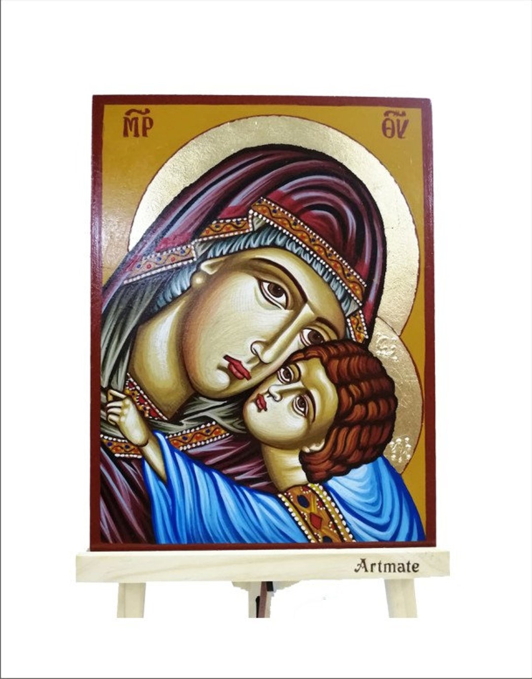 Virgin Mary Sweet Kiss Glykofilousa Virgin Mary of the Sweet Kiss ...
