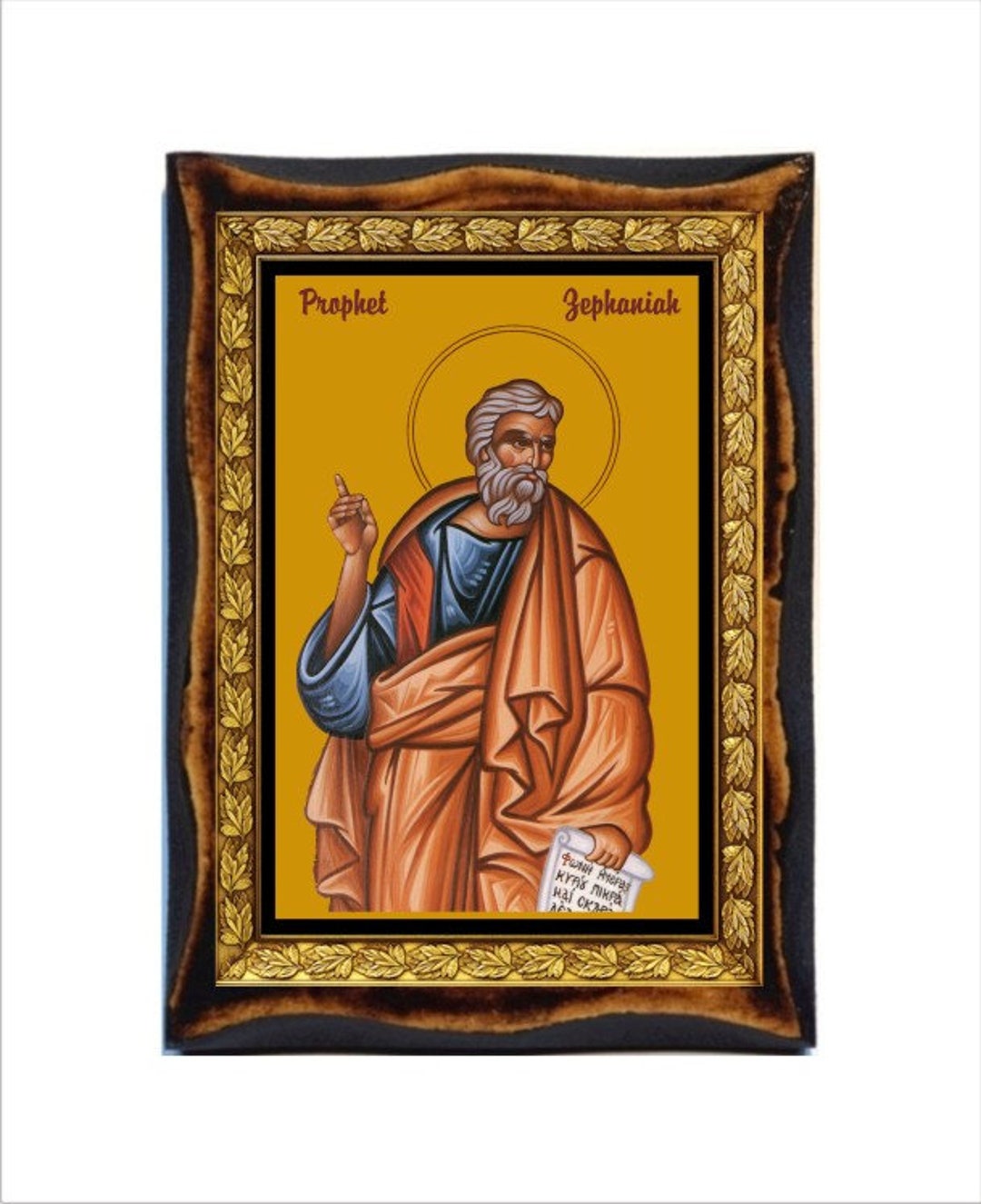 Prophet Zephaniah Prophet Sophonias San Sofonia Sophonie Profeta Sofonias  Zefanja Zephania Sefanja Zefanja Sofoniasz - Etsy Singapore