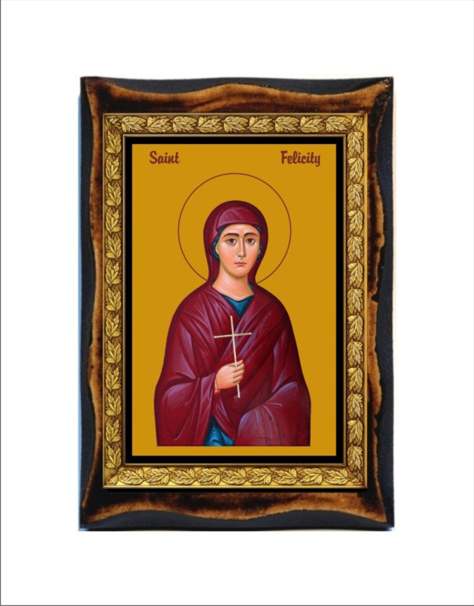 Felicitas of Rome Saint Felicity Sainte Felicite Santa Etsy