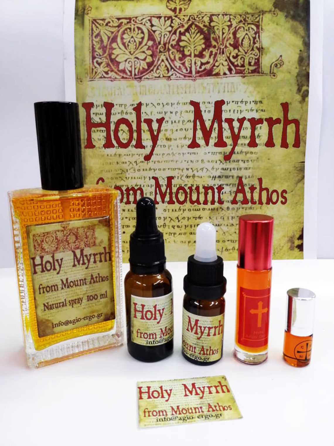 Chrism 30gr Frankincense Essential Oil Myrrh Essential Oil Etsy