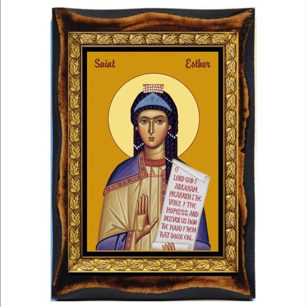 Saint Esther the Queen - Saint Esther - Sainte Esther - Santa Ester - Ester - Esther - Königin Ester - Estera - Есфирь - Есфір - Hadassah