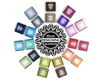 Three Designing Women Ink Pad Refill: Water-Based Ink Cartridge