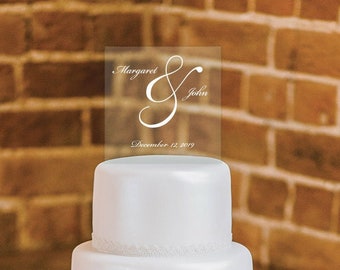 Clear Cake Topper Base Wedding Stand 4.5 Tall x 2 Wide Decoration Favors